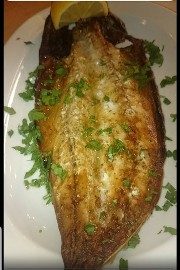 Γούνα / Sun-dried mackerel (local) / Maquereau séché au soleil et grillé (local)