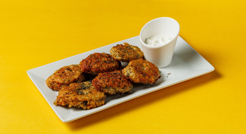 HOMEMADE FALAFELS BALLS WITH MINT