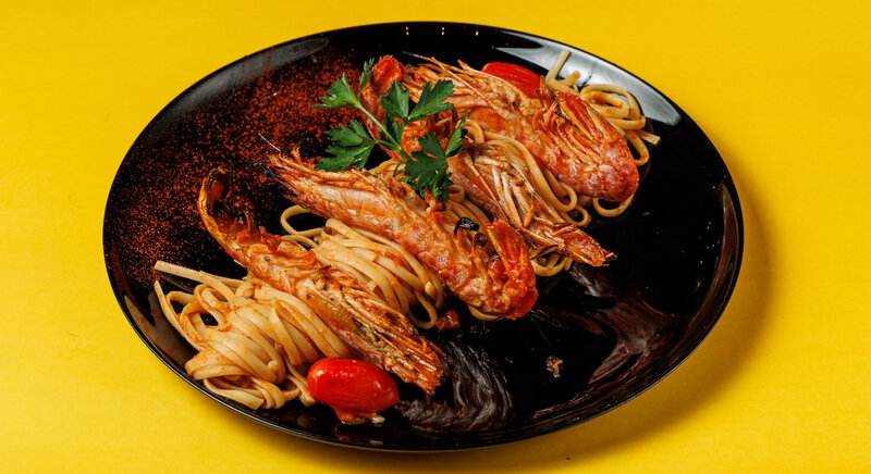 SHRIMP SPAGHETTI