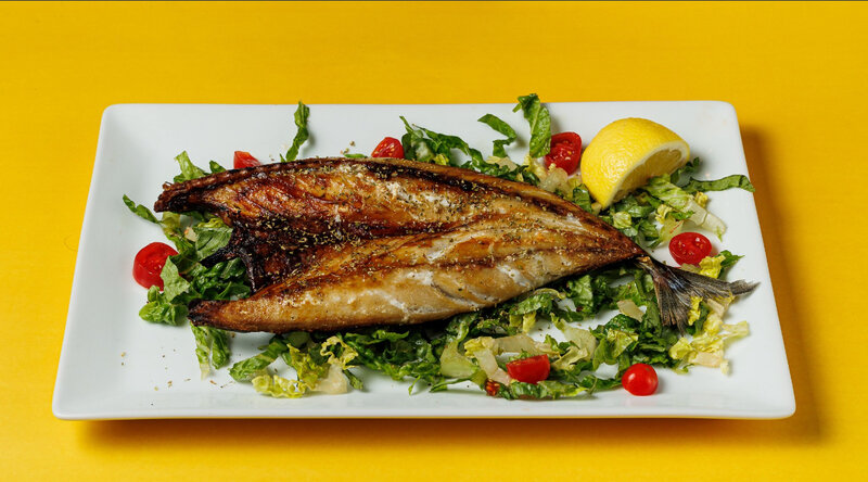 GOUNA - GRILLED SUN-DRIED FISH MACKEREL (local recipe)